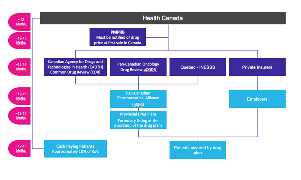 Drug regulatory and reimbursement in Canada