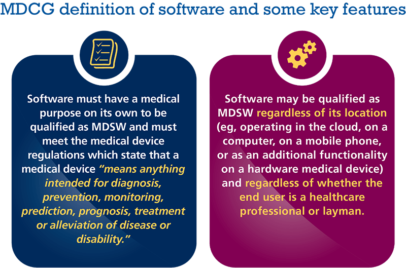Summary of MDCG guidelines